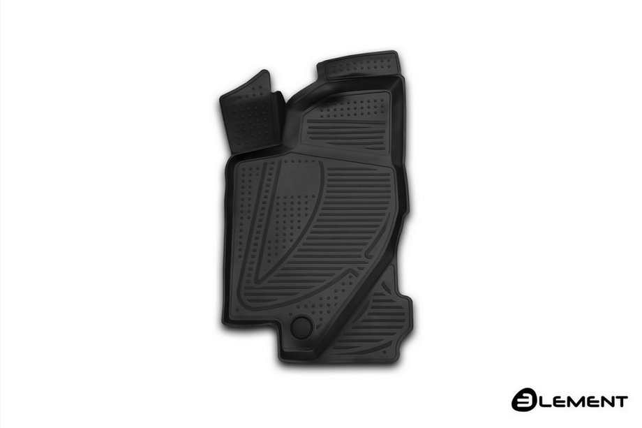 Lada Granta 2011– Rubberen vloermat (voor links) 3D voor interieur (Novline) Image
