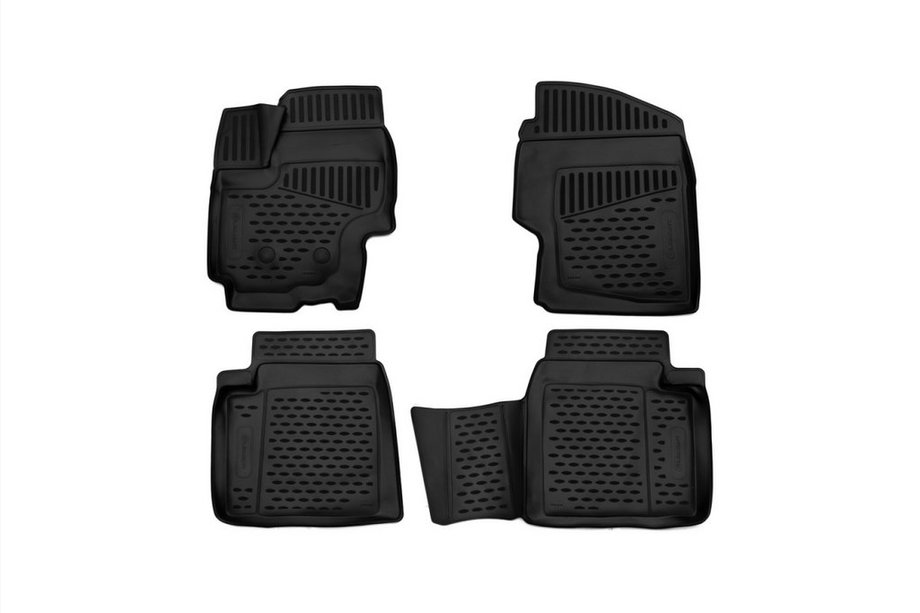 Lifan X70 2018–2020 (2018↗) 3D rubberen automatten voor het interieur (set 4 stuks, Novline) crossover Image