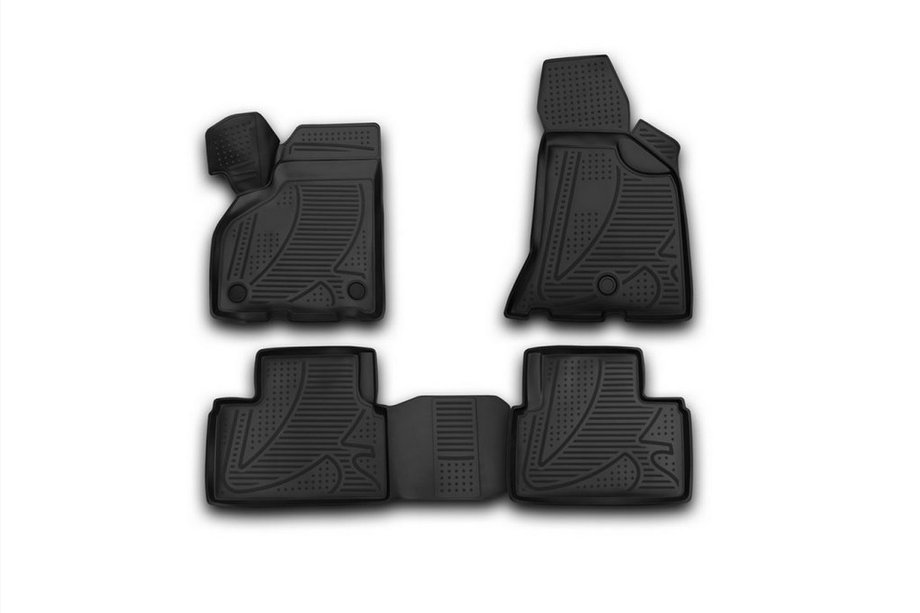 Lada Priora 2007–2018 3D rubberen automatten voor interieur (4 stuks, Novline) Image