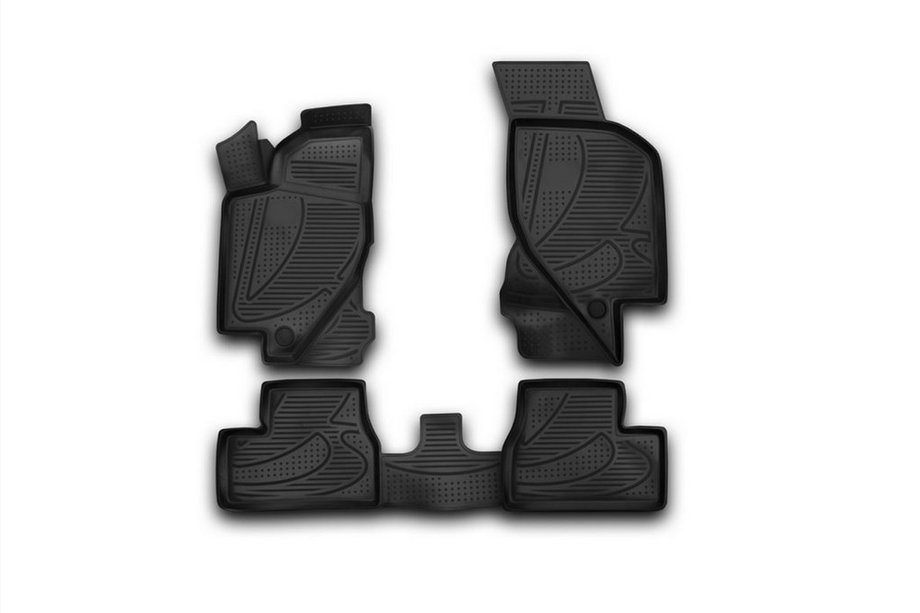 Lada Kalina 2004–2011 3D rubberen automatten voor interieur (4 stuks, Novline) Foto 1