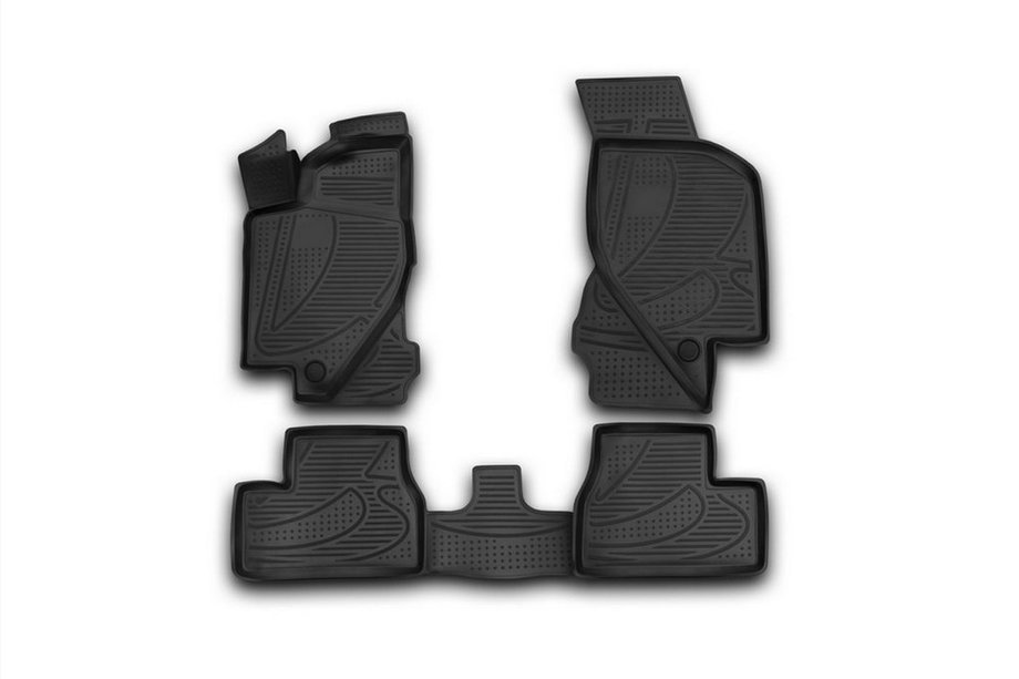 Lada Granta 2011– 3D rubberen automatten voor interieur (4 stuks, Novline) Image