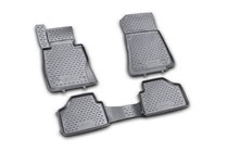 Audi Q5 2008–2017 Rubberen vloermattenset voor interieur (4 stuks, Novline) foto 1