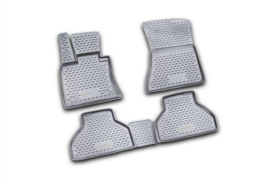 BMW X5 E70 2007–2013 Rubberen vloermattenset voor interieur (4 stuks, Novline) Image