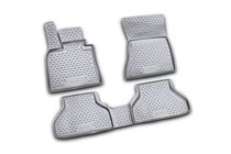 BMW X6 E71 2008–2014 Rubberen vloermattenset voor interieur (4 stuks, Novline) foto 1