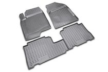Chevrolet Captiva 2006–2019 (2006↗) Rubberen vloermatten voor het interieur (4 stuks, Novline) foto 1