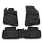 Citroen C-5 2008–2017 Rubberen vloermattenset voor interieur (4 stuks, Novline) foto 1