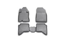 Daihatsu Terios 2006–2017 Rubberen vloermattenset voor interieur (4 stuks, Novline) foto 1