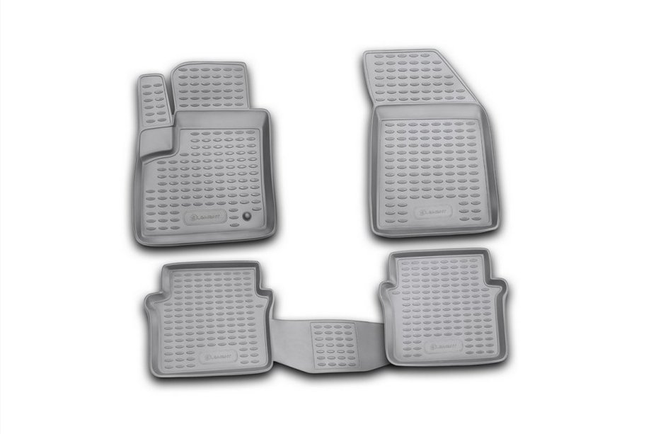 Dodge Avenger 2007–2014 Rubberen vloermattenset voor interieur (4 stuks, Novline) Image