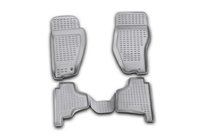 Dodge Nitro 2006–2011 Rubberen vloermattenset voor interieur (4 stuks, Novline) foto 1