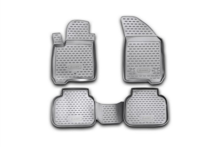 Dodge Journey 2008–2020 Rubberen vloermattenset voor interieur (4 stuks, Novline) Image