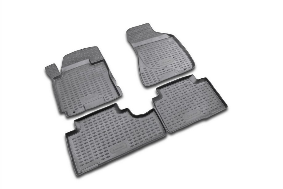 Kia Sportage 2004–2010 Rubberen vloermattenset voor interieur (4 stuks, Novline) Image