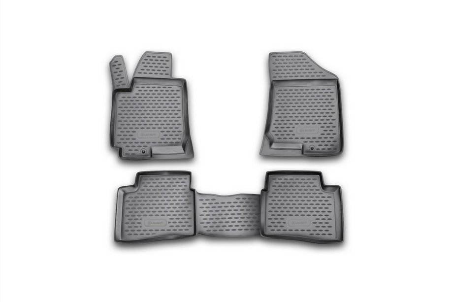 Kia Ceed 2007–2012 Rubberen vloermatten voor het interieur (4 stuks, Novline) Proceed 3D Image