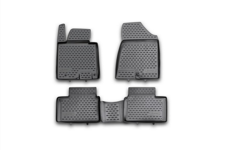 Kia Ceed 2012–2018 Rubberen vloermattenset voor interieur (4 stuks, Novline) Image