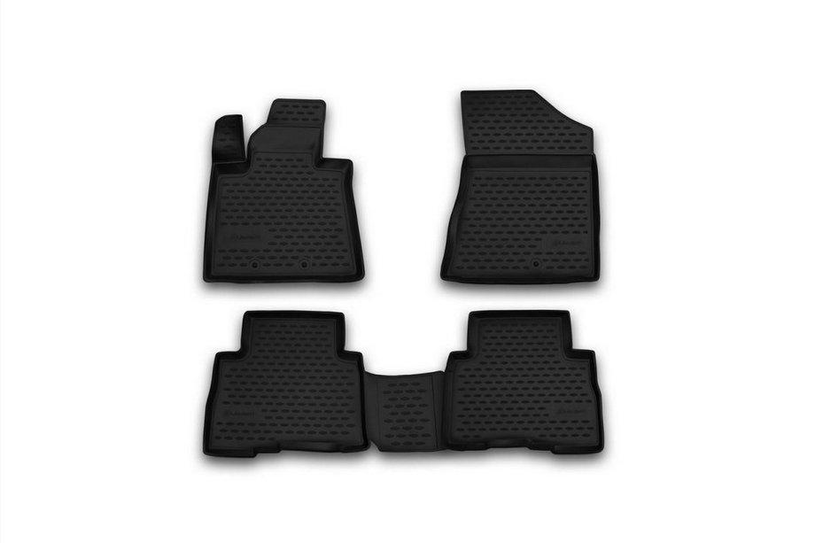 Kia Sorento II XM 2009–2014 (2012-2015) Rubberen automatten voor interieur (4 stuks, Novline) Image