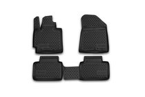 Kia Soul II 2013–2018 Rubberen vloermattenset voor interieur (4 stuks, Novline) foto 1