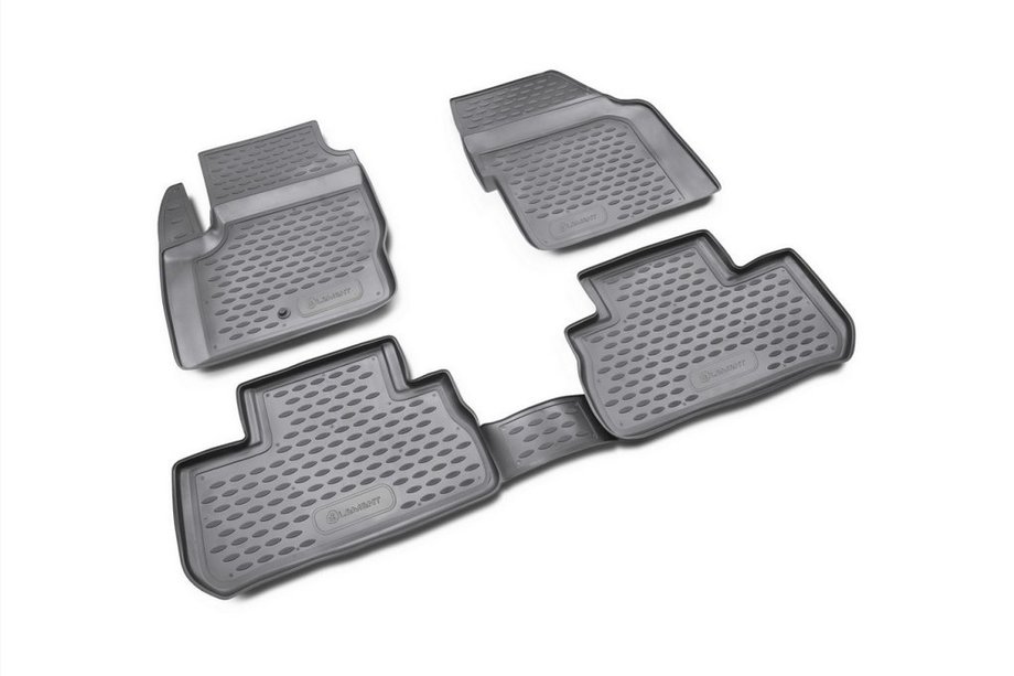 Land Rover Freelander II 2006–2014 Rubberen vloermattenset voor interieur (4 stuks, Novline) Image