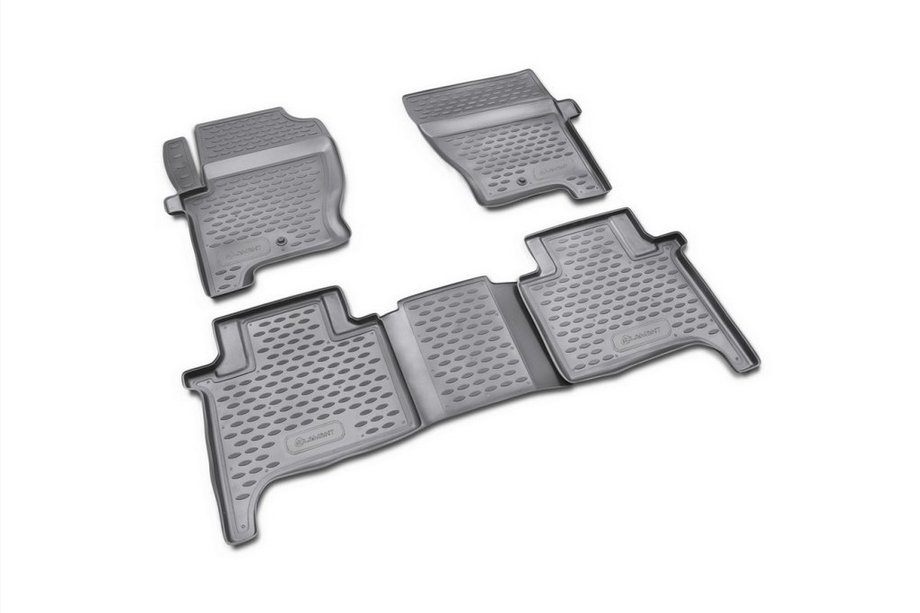 Range Rover Sport 2005–2013 Rubberen vloermattenset voor interieur (4 stuks, Novline) Image