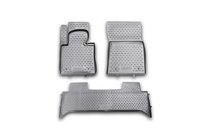 Range Rover III L322 2002–2012 Rubberen vloermatten voor het interieur (3 stuks, Novline) foto 1