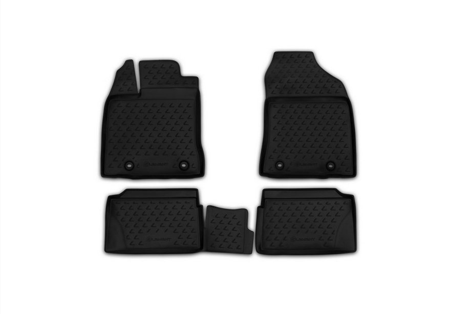 Lexus CT200H 2011–2022 Rubberen vloermattenset voor interieur (4 stuks, Novline) Image