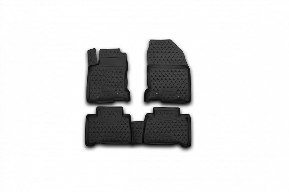 Lexus NX 2014–2021 Rubberen vloermattenset voor interieur (4 stuks, Novline) Image