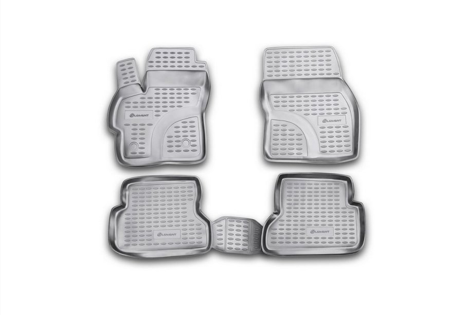 Mazda 3 2003–2009 Rubberen vloermattenset voor interieur (4 stuks, Novline) Image