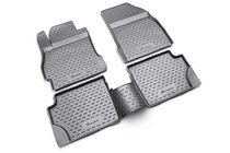 Mazda 2 2007–2014 Rubberen vloermattenset voor interieur (4 stuks, Novline) foto 1