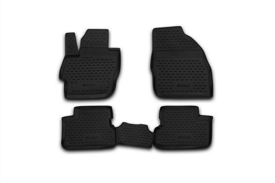 Mazda 3 2009–2013 Rubberen vloermattenset voor interieur (4 stuks, Novline) Image