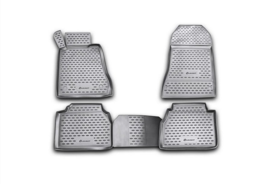Mercedes E-class W210 1995–2002 Rubberen vloermattenset voor interieur (4 stuks, Novline) Image