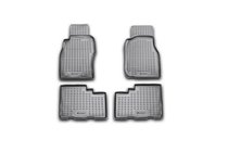 Nissan Patrol Y61 1997–2011 Rubberen vloermattenset voor interieur (4 stuks, Novline) foto 1