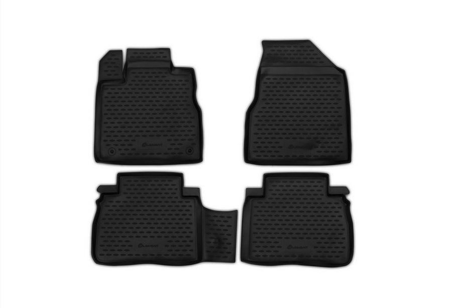 Nissan Murano 2008–2014 Rubberen vloermattenset voor interieur (4 stuks, Novline) Foto 1