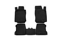 Opel Combo 2002–2012 Rubberen vloermattenset voor interieur (4 stuks, Novline) foto 1