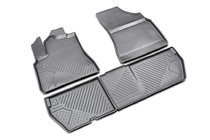Peugeot Partner Tepee 2008–2018 Rubberen vloermatten voor het interieur (4 stuks, Novline) Variant 1 foto 1