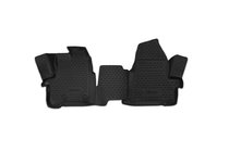 Ford Transit 2014– 3D rubberen vloermatten voor interieur (2 stuks, Novline) 1+2 zitplaatsen (Variant 2) foto 1
