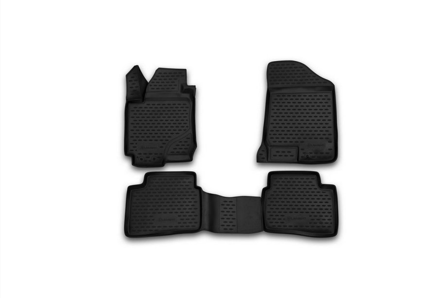 Kia Ceed 2007–2012 3D rubberen automatten voor interieur (4 stuks, Novline) Image