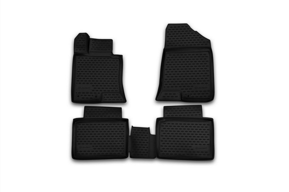 Kia Optima 2010–2016 3D rubberen automatten voor interieur (4 stuks, Novline) Image