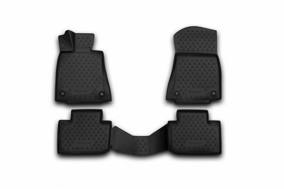 Lexus LS 2007–2017 (2013-2015↗) 3D rubber automatten voor het interieur (4 stuks, Novline) IS250 Image