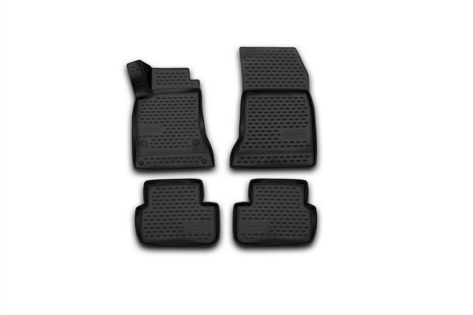 Mercedes B-klasse W246 2011–2018 Rubberen vloermattenset voor interieur (4 stuks, Novline) Image
