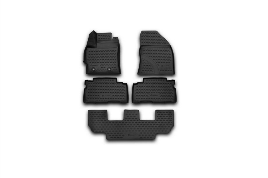 Toyota Verso 2009–2018 3D rubber automatten voor het interieur (5 stuks, Novline) Image