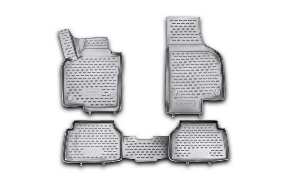 Volkswagen Tiguan 2007–2016 3D rubberen automatten voor interieur (4 stuks, Novline) Image