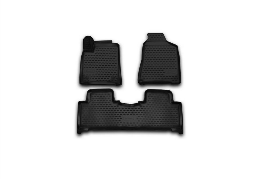 SsangYong Action 2005–2018 (2013↗) 3D rubberen automatten voor het interieur (3 stuks, Novline) Image
