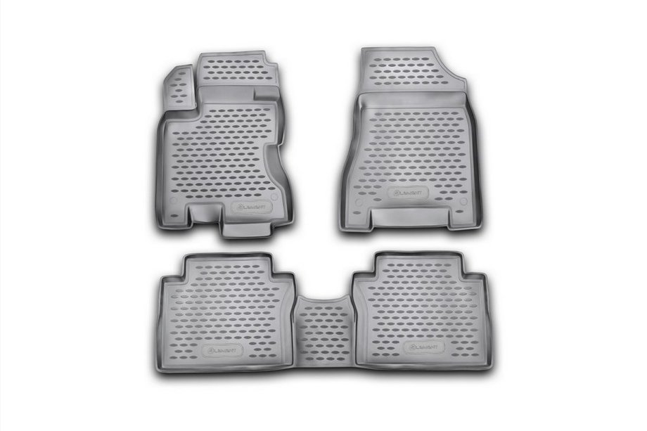 Renault Koleos 2008–2016 Rubberen vloermatten voor het interieur (3 stuks, Novline) Foto 1