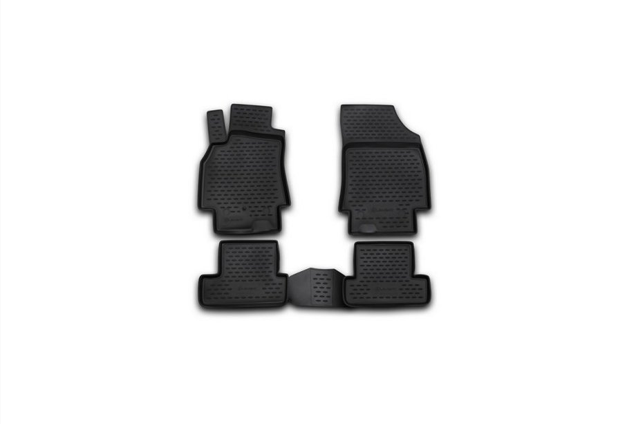 Renault Megane III 2009–2016 Rubberen vloermatten (set 4 stuks, Novline) Coupe Foto 1