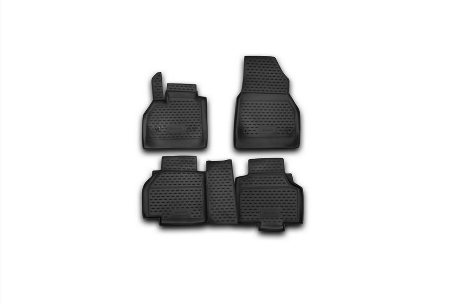 Renault Kangoo 2008–2020 Rubberen vloermattenset voor interieur (4 stuks, Novline) Image