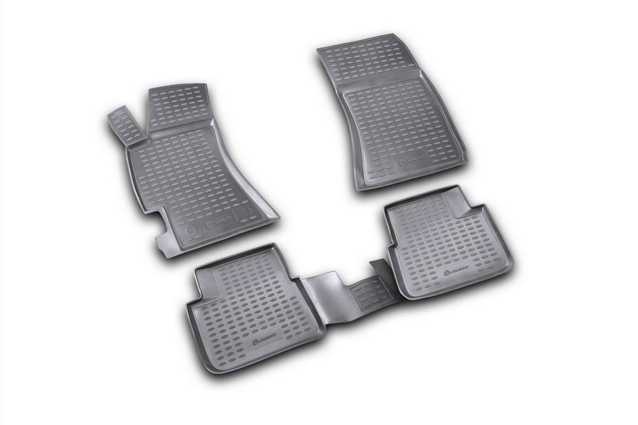 Subaru Impreza 2007–2011 Rubberen vloermattenset voor interieur (4 stuks, Novline) Image