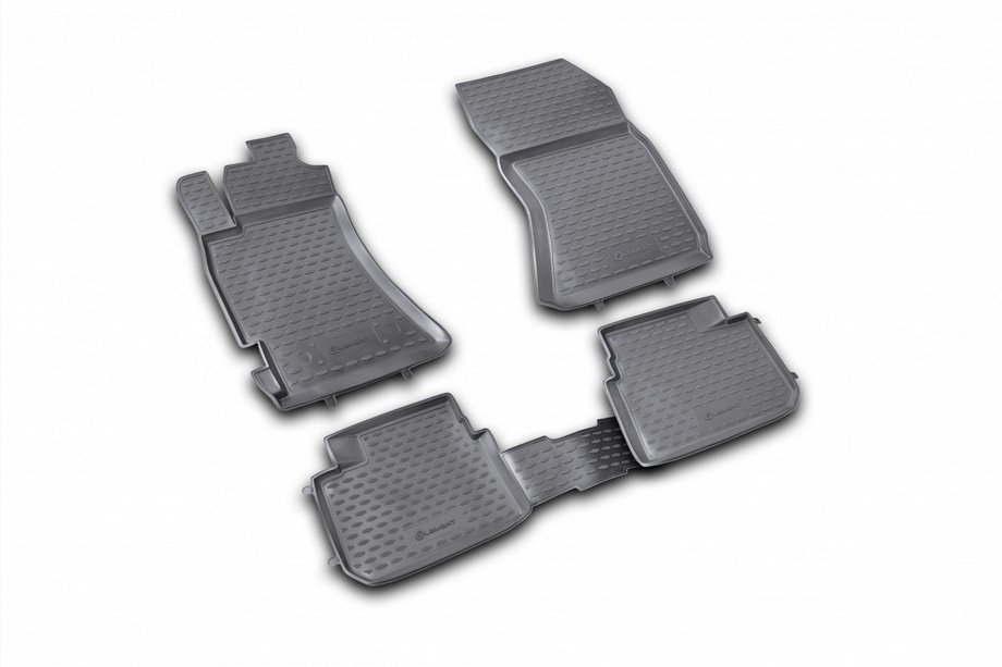 Subaru Forester 2008–2013 Rubberen vloermattenset voor interieur (4 stuks, Novline) Image