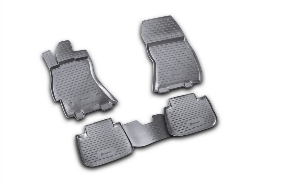 Subaru Legacy 2009–2014 Rubberen vloermattenset voor interieur (4 stuks, Novline) Image