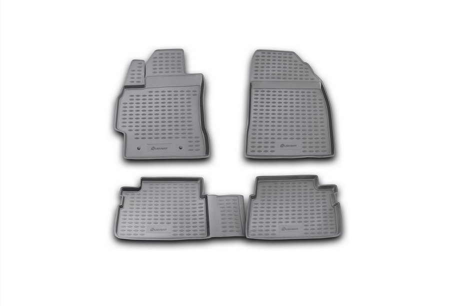 Toyota Corolla 2007–2013 Rubberen vloermattenset voor interieur (4 stuks, Novline) Foto 1