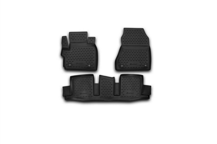 Toyota IQ 2008–2015 Rubberen vloermattenset voor interieur (4 stuks, Novline) Image