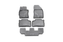 Toyota Verso 2009–2018 (2013↗) Rubberen vloermatten voor het interieur (5 stuks, Novline) foto 1