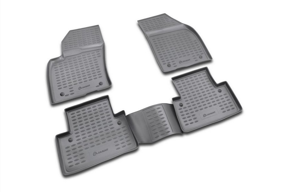 Volvo S40 2004–2012 Rubberen vloermattenset voor interieur (4 stuks, Novline) Image
